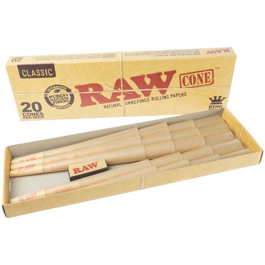 RAW Cones Classic King - 20 Pack