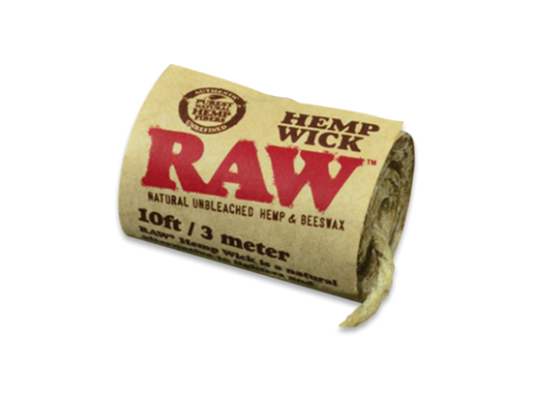 RAW Hempwick 10 ft Roll