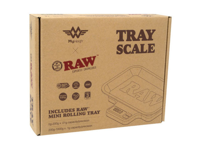 RAW x MyWeigh Tray Scale