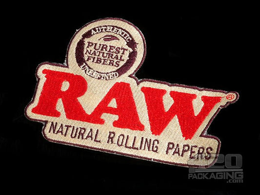 RAW Iron On Patches