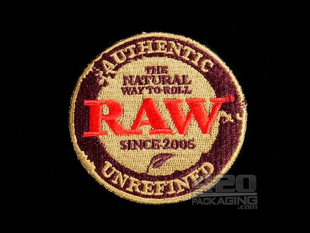 RAW Iron On Patches