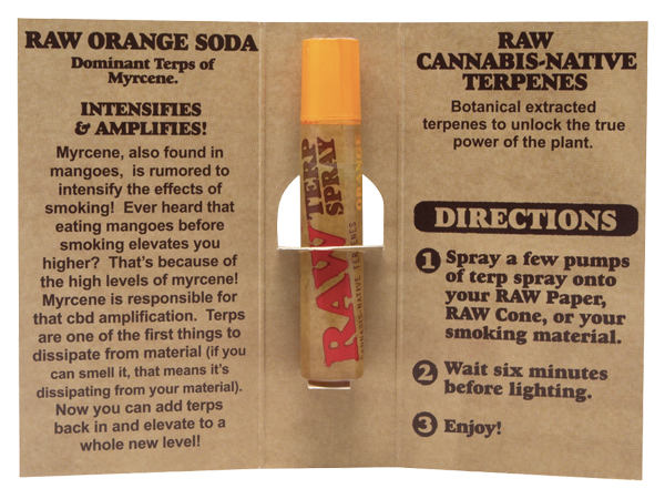 RAW CDT+ Terp Spray - Orange Soda