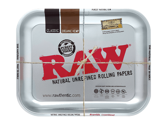 RAW Metal Rolling Tray - Metal Large