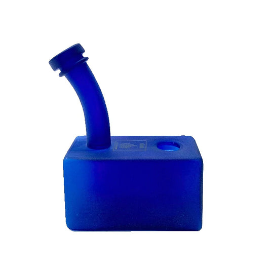 RIO Frosted Blue Colored Glass
