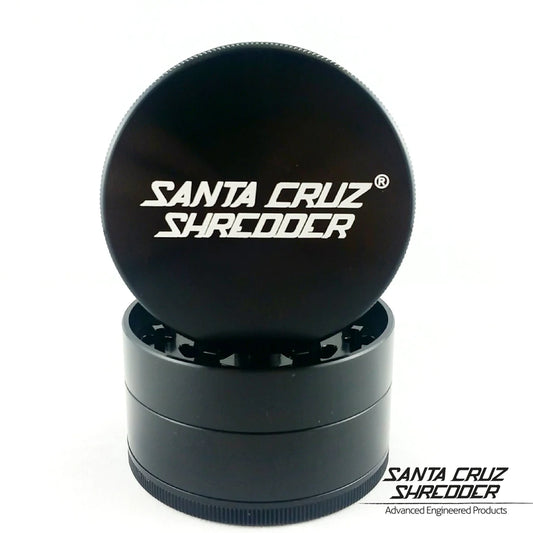 Santa Cruz Shredder Black Large 4 Piece Grinder