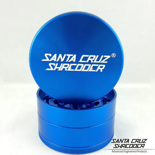 Santa Cruz Shredder Blue Large 4 Piece Grinder