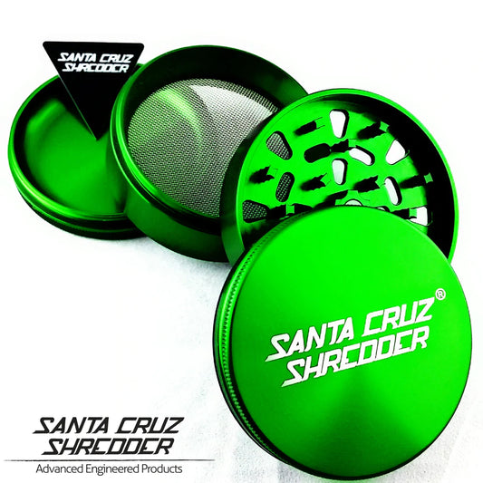 Santa Cruz Shredder Green Large 4 Piece Grinder