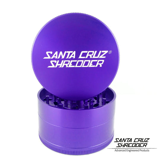 Santa Cruz Shredder Purple Large 4 Piece Grinder