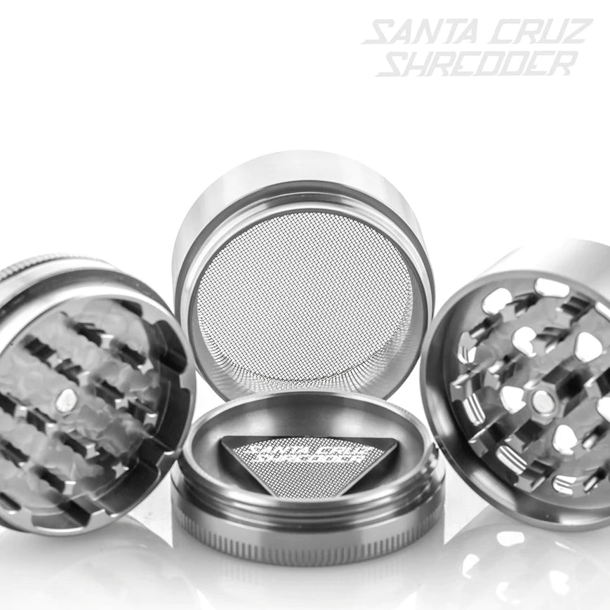 Santa Cruz Shredder Grey Medium 4 Piece Grinder