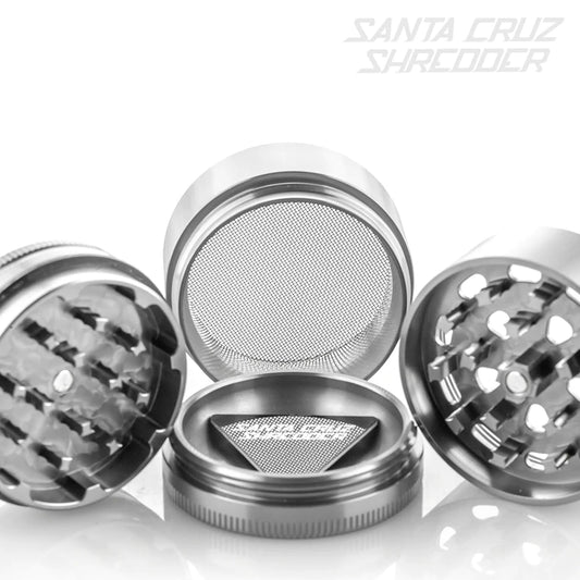 Santa Cruz Shredder Grey Medium 4 Piece Grinder