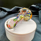Talent Glassworks Large Dichro Strip Spoon w/ Flower End