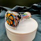 Talent Glassworks Large Dichro Strip Spoon w/ Flower End