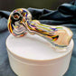 Talent Glassworks Large Dichro Strip Spoon w/ Flower End