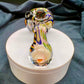 Talent Glassworks Large Dichro Strip Spoon w/ Flower End