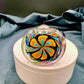 Talent Glassworks Large Dichro Strip Spoon w/ Flower End