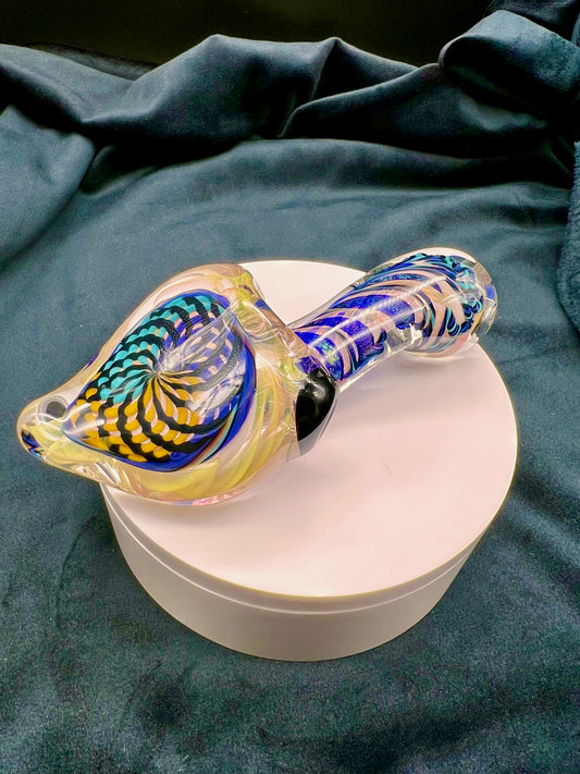 Talent Glassworks Reticello Sherlock w/ Dichro Stem