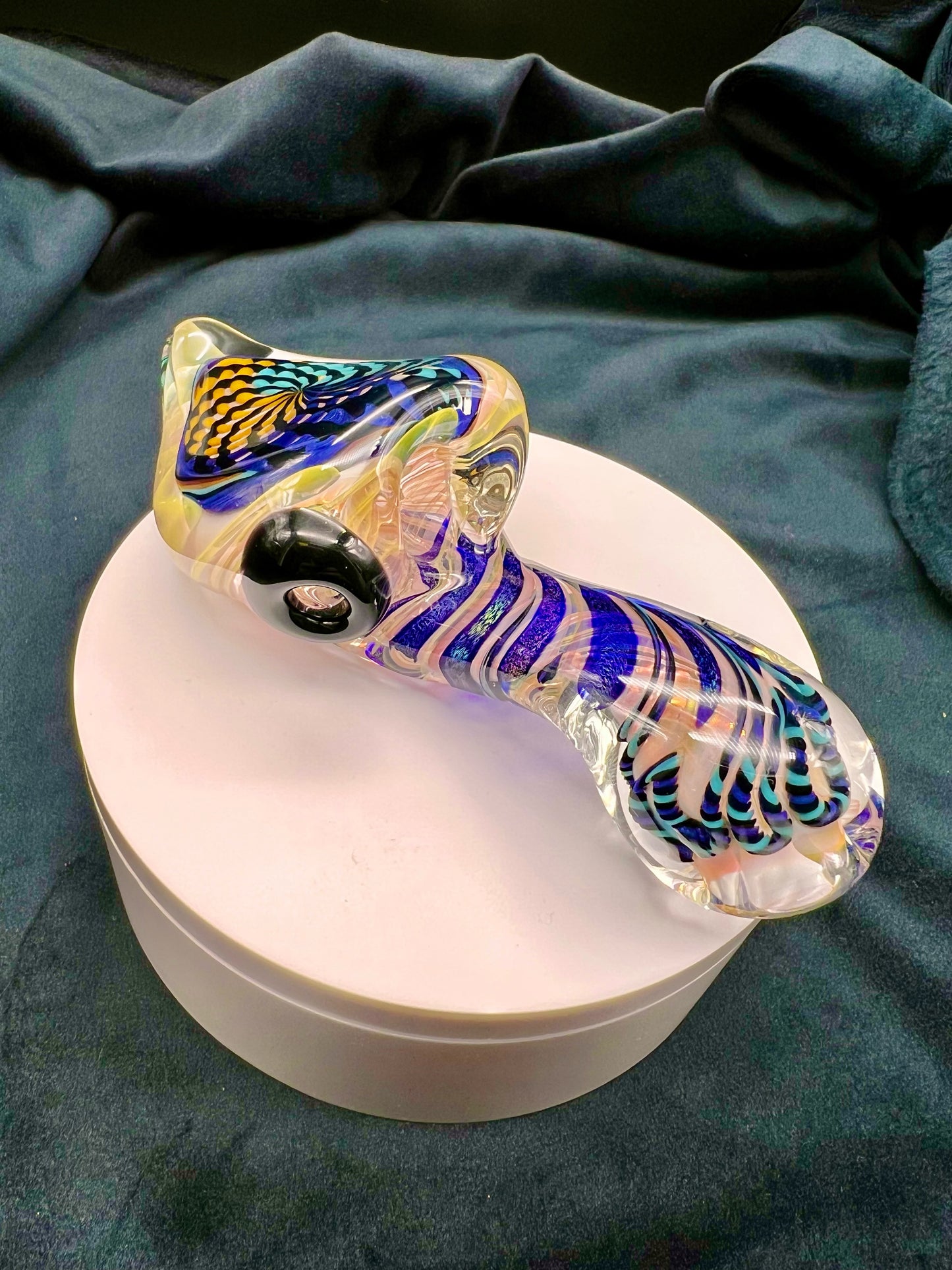 Talent Glassworks Reticello Sherlock w/ Dichro Stem