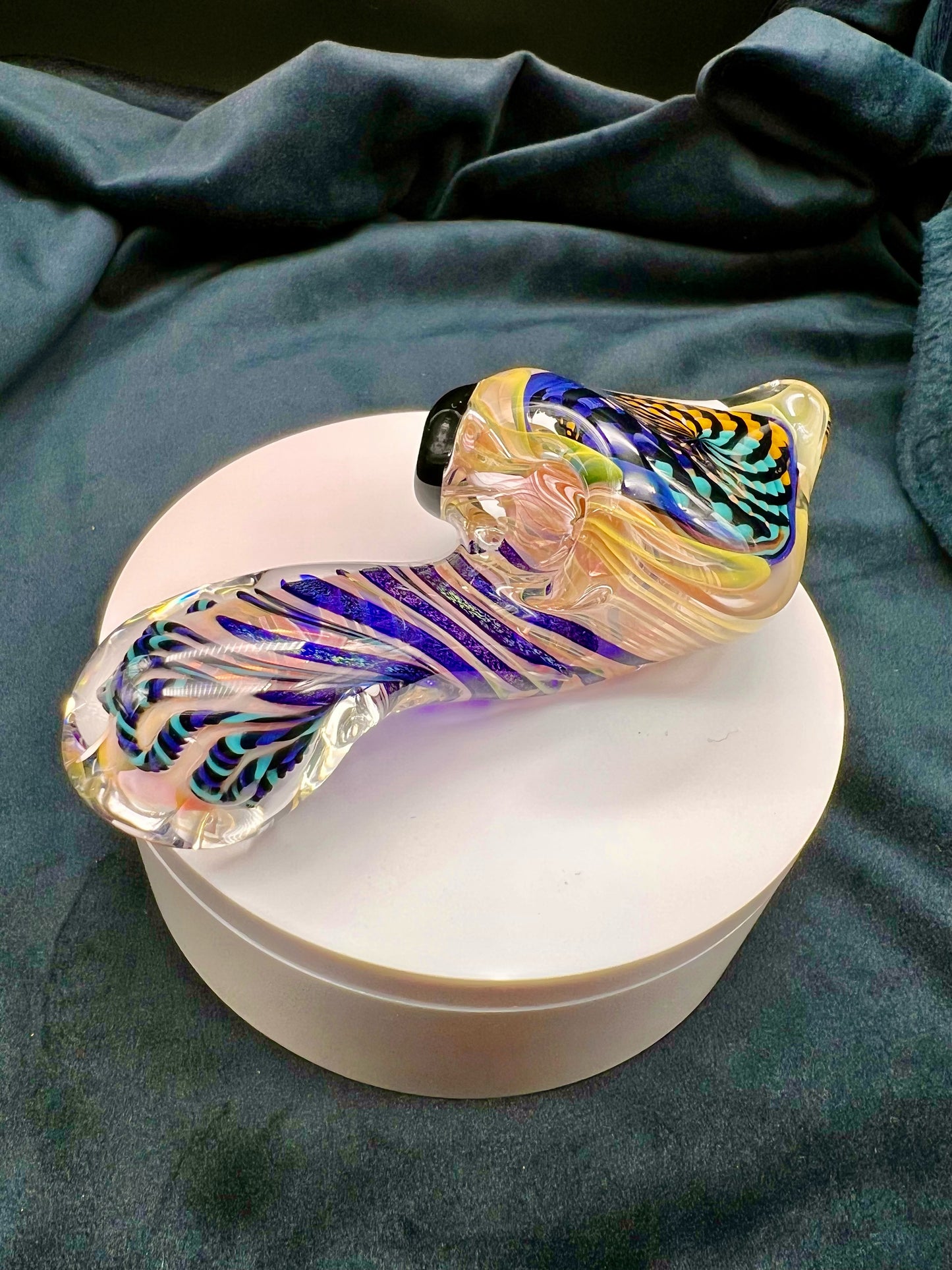 Talent Glassworks Reticello Sherlock w/ Dichro Stem