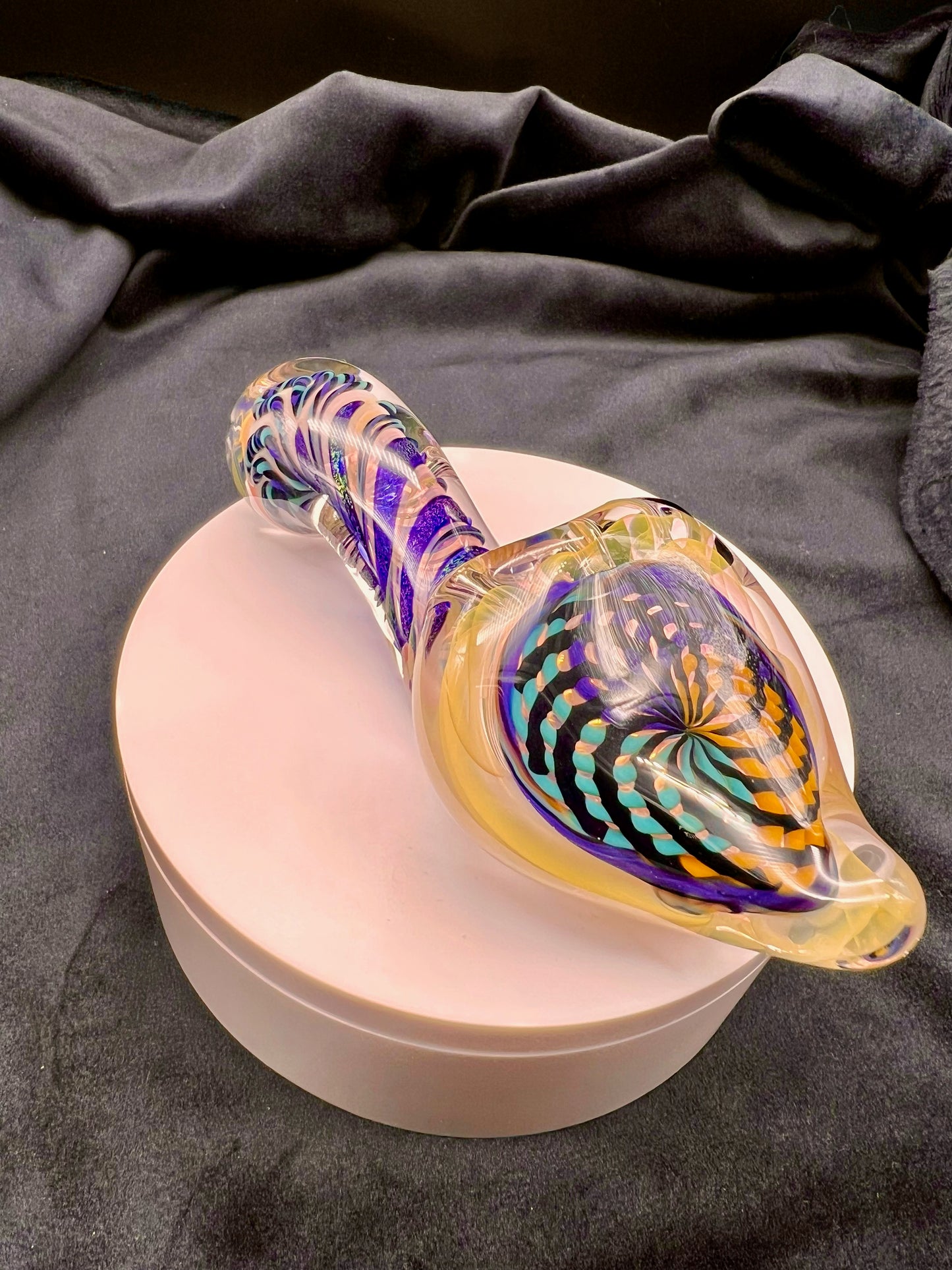 Talent Glassworks Reticello Sherlock w/ Dichro Stem