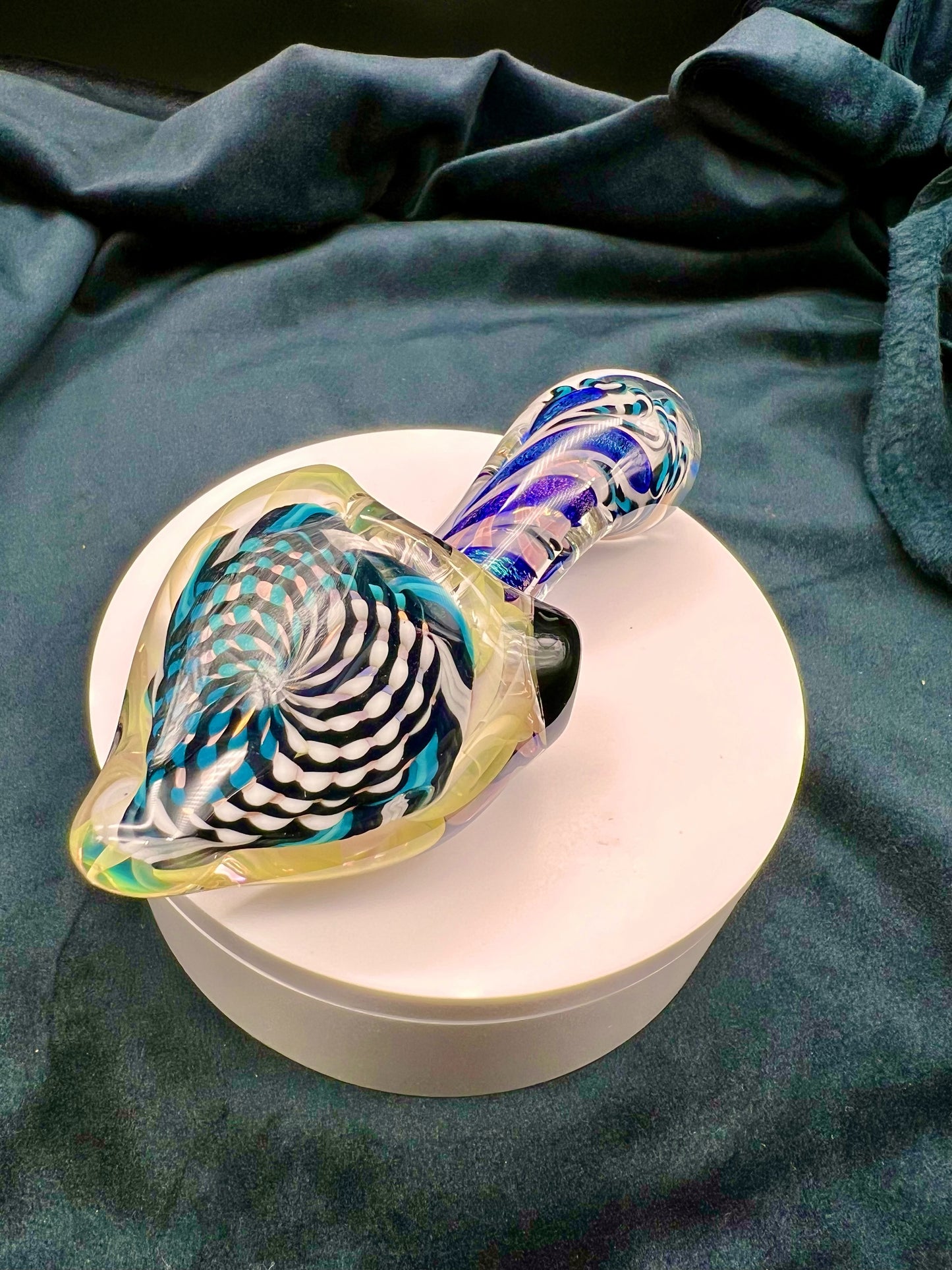 Talent Glassworks Reticello Sherlock w/ Dichro Stem
