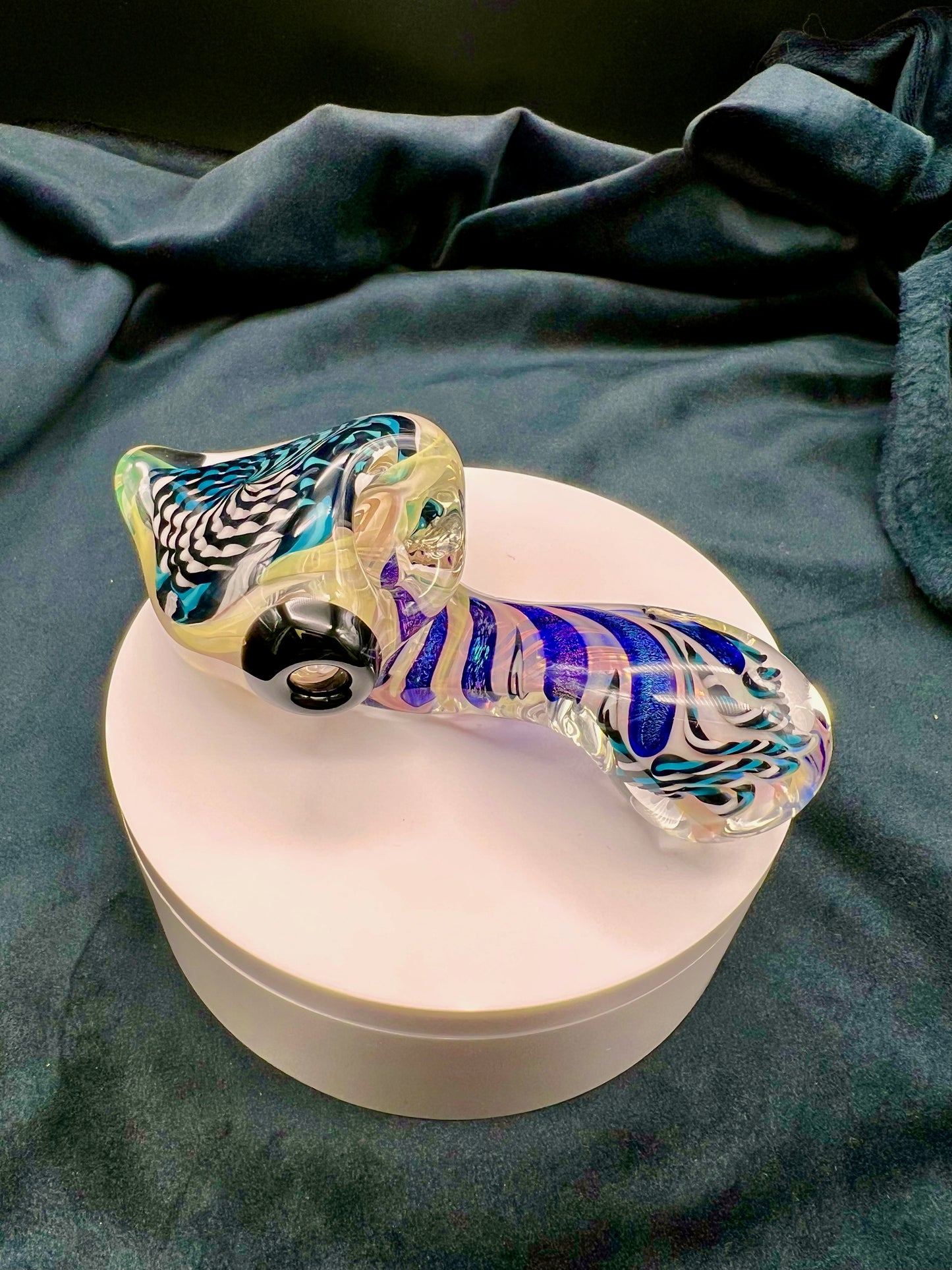 Talent Glassworks Reticello Sherlock w/ Dichro Stem