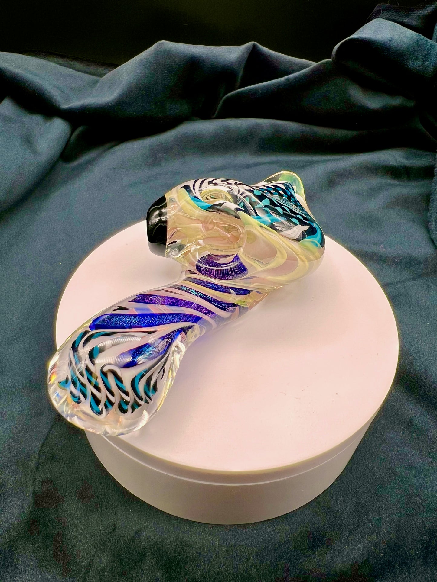 Talent Glassworks Reticello Sherlock w/ Dichro Stem