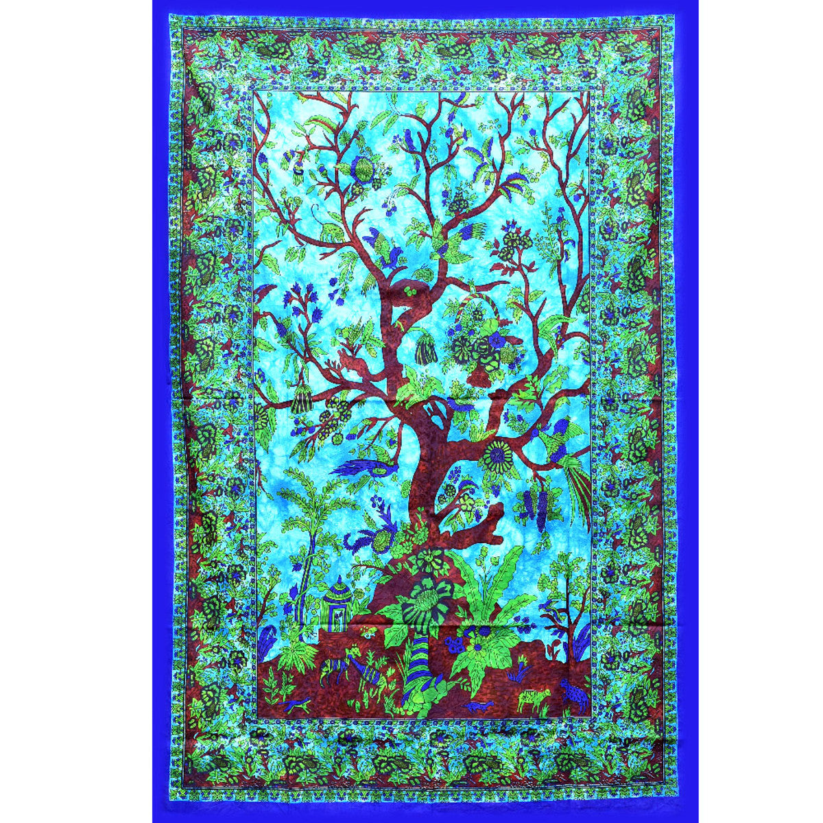 Tapestry - Turquoise Tree of Life