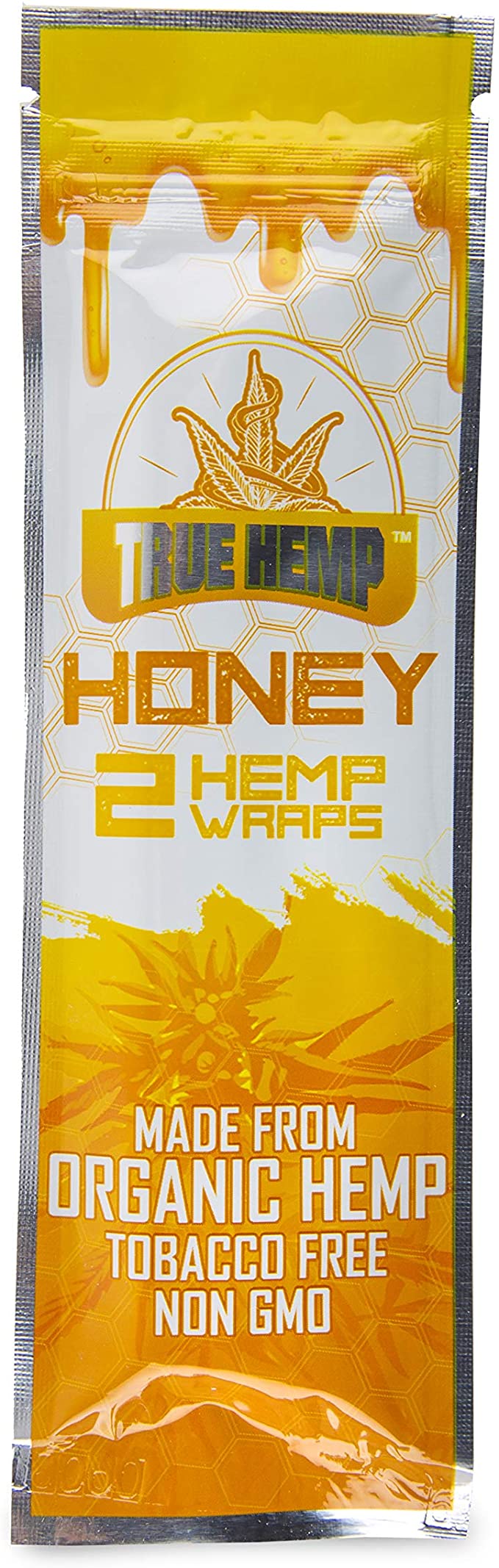 True Hemp Organic Wraps 2 pk - Honey