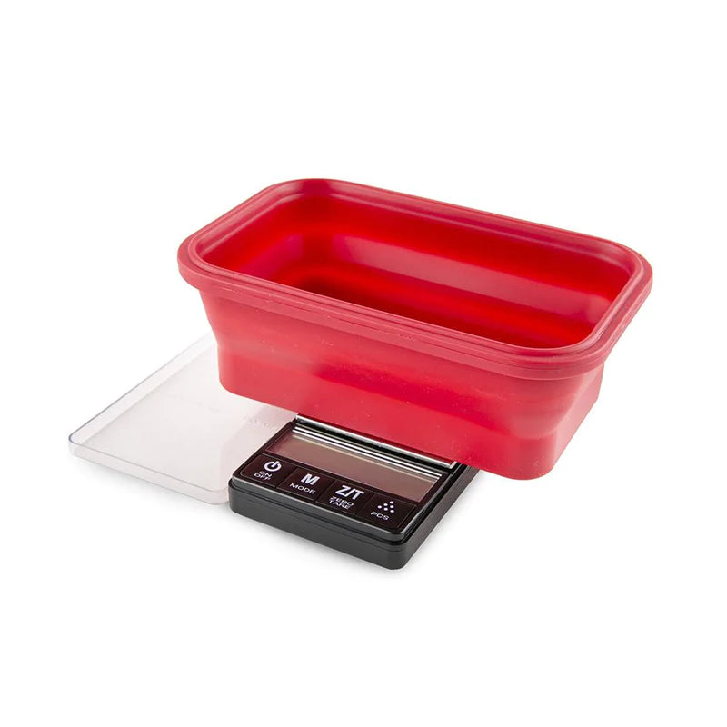 Truweigh Crimson Collapsible Bowl Scale 200g x 0.01 g