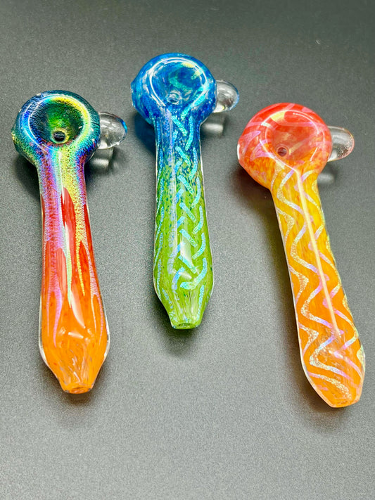 Twisted Designs Dichro Pattern Spoons