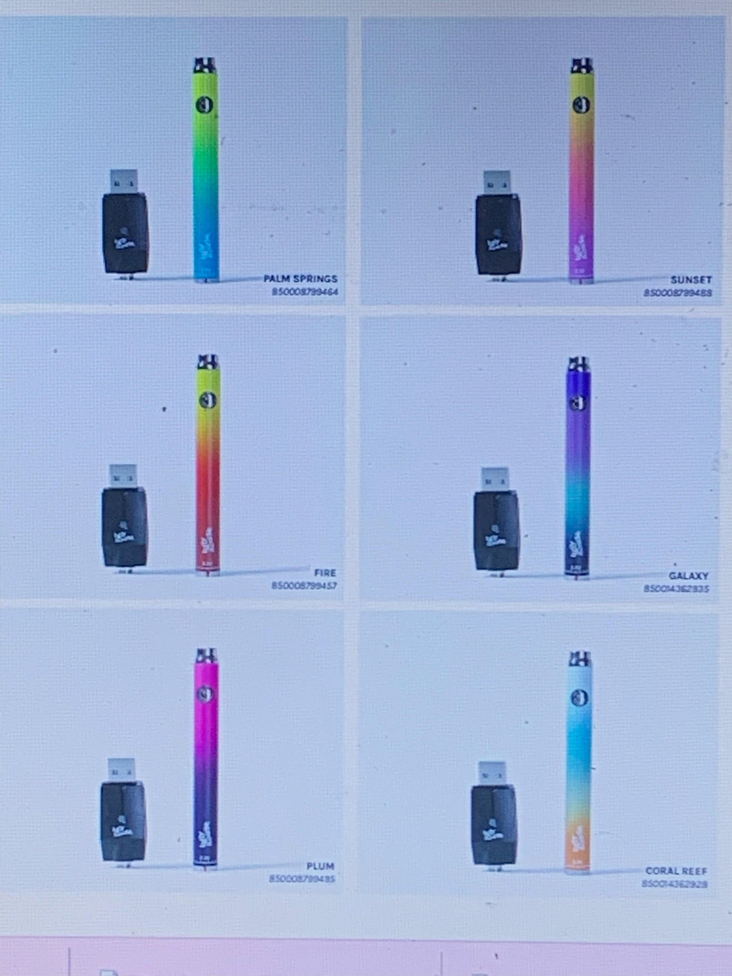 Ugly House Gradient Color Battery + Charger