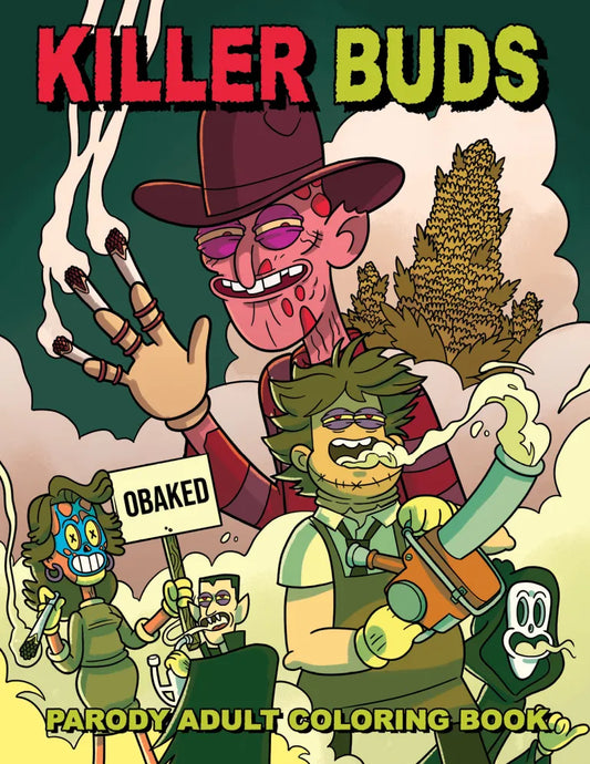 Wood Rocket Coloring Book - Killer Buds