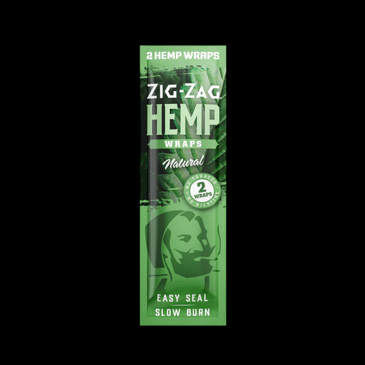 Zig Zag Hemp Wraps - 2 pk - Natural
