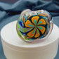 Talent Glassworks Large Dichro Strip Spoon w/ Flower End
